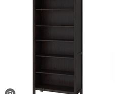ikea bookshelf hemmed black