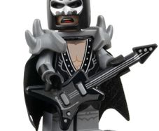 Glam Metal Batman, The LEGO Batman Movie, Series 1 (Complete Set with Stand and Accessories)
