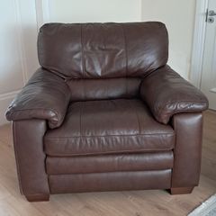 Single Seater Leather armchair