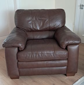 Single Seater Leather armchair