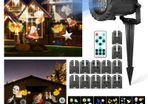 Christmas Outdoor 12 Patterns LED Moving Laser Xmas Projector Landscape Light  Halloween