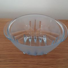 Art Deco - Small - Frosted Glass Dish