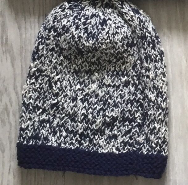 Boys Handknitted Hat (fit 5-7yrs)