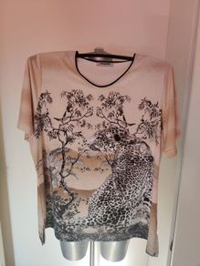 Perfetto leopard blouse size XL UK16 EU44 Postage included