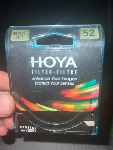 Hoya 52mm infra red r72 filter
