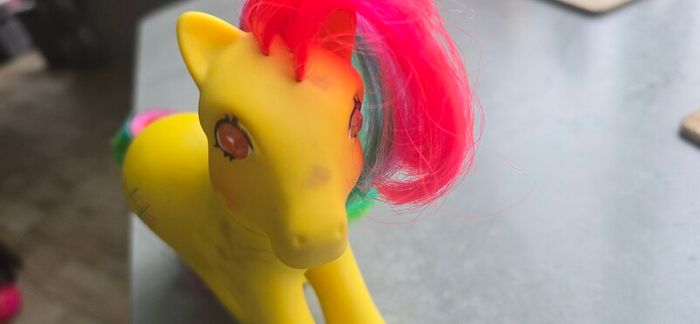 TLC Tic Tac Toe Twinkle Eye Ponies TE HTF MLP G1 My Little Pony