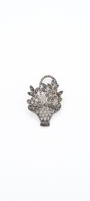 Past Times Silver And Marcasite Brooch In Original Box