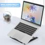 FREE P&P Laptop Stand,Foldable Portable Ventilated Desktop Laptop Holder,Universal Lightweight&Adjustable Ergonomic Tray Mount Compatible with iM(ac)/Laptop/Notebook Computer/Tablet Image 6