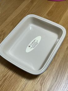 New Le Creuset Stoneware large rectangular dish