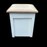 Vintage Linen Box / Ottoman / Storage Cabinet Image 3