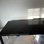 Black Glass top table Image 3