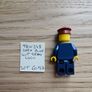lego trn248 dark blue suit with train logo, set 60197 Image 2