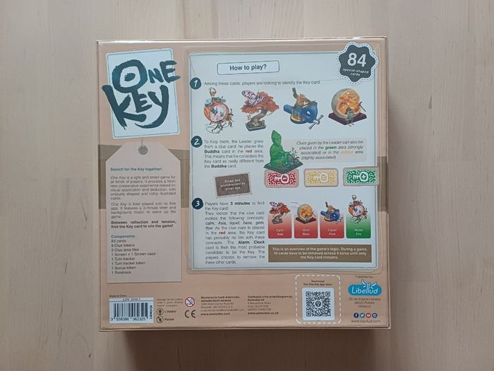 One Key Cooperative Party Family Board Game 2019 NEW SEALED