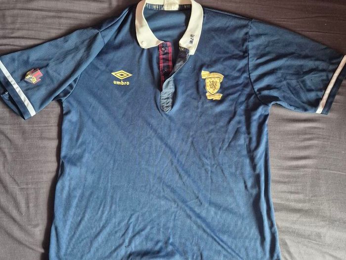 Vintage Scotland 1988-1991 Home Football Shirt | Original Umbro | Excellent Condition | Size Small Adult