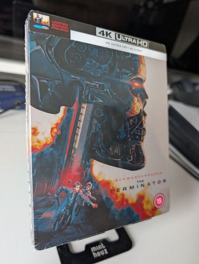 The Terminator 4K Blu Ray Steelbook SEALED
