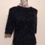 Black Sequin Jumper Top, New with tags Image 3
