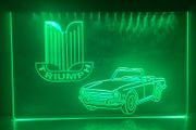 Triumph Cars Neon Light
