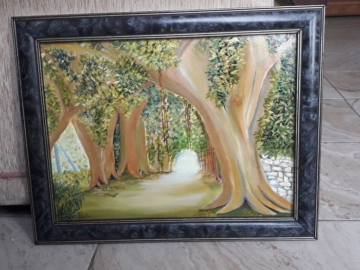 Acrylic Hand painting - Reduced