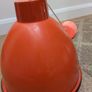 Pendant light 'Anteros 38' Industrial orange/metal - Suitable for LED / Indoor Image 2