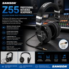 Samson Z55 Professional Reference Headphones