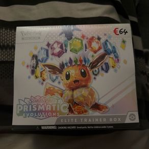 Pokemon Prismatic Evolutions ETB SEALED