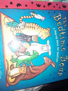 The Bedtime Bear pop up book for bedtime