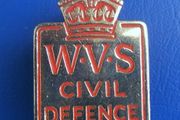 WVS (Womens Voluntary Service) - a WW2 period uniform badge (early 1940s)