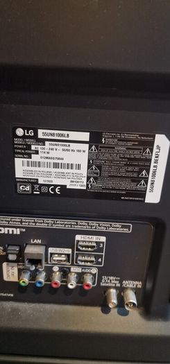 LG tv 55in broken screen. For parts. Collection Tallaght D24