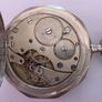 antique silver pocket watch Image 6