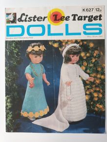 Knitting & Crochet Pattern - 20 inch Doll Clothes - Lee Target K627