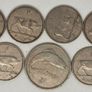 Ireland Shilling and Florin Lot 1954 1951 1959 1962 Shillings 1964 Florin Image 8