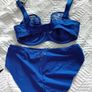 Fantasie Allegra - Underwired Side Support Bra 30F and Briefs S - Electric Blue - BNWT RRP 80 Image 6