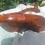 Vintage French or Dutch clog wine bottle holder Image 6