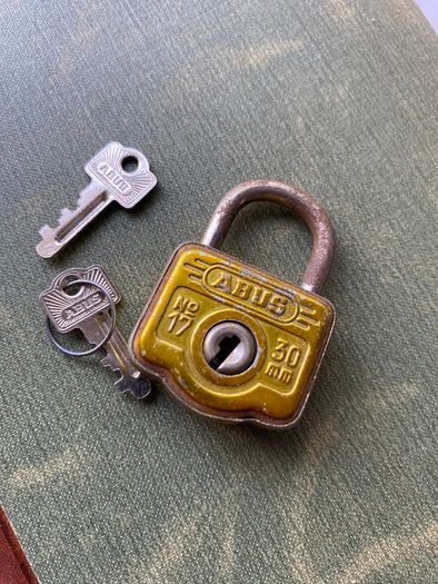 Vintage Abus mini lock