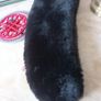 Savada Faux  Fur Black  Scarf/Long Collar.  S. One Size. B.N.W.T Image 7