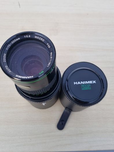 Hanimex MC Auto Zoom 1:56 75/300mm lens