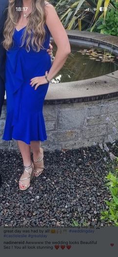 Blue dress