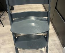 Safety 1st Timba Wooden Highchair- Grey and Super Soft & Padded High Chair Insert