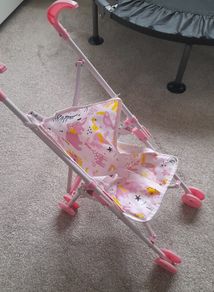 Girls pram toy needs repair