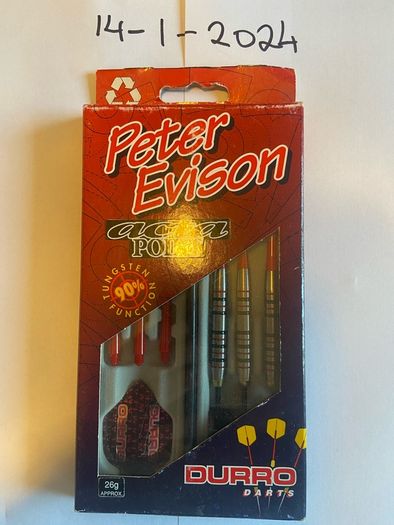Peter Evison Actapoint durro darts