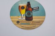 Guinness : Open Gate Brewery - Non Alcoholic Lager - Beer Mat/Coaster