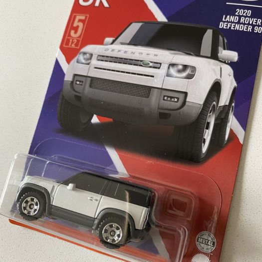 Jaguar XK150, Aston Martin, Scania Fire Truck, LEVC Taxi, Land Rover - Stars of UK 2022 Assortments - Exclusive Matchbox