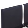 Bed Frame Black Faux Leather 135X190 cm Image 5