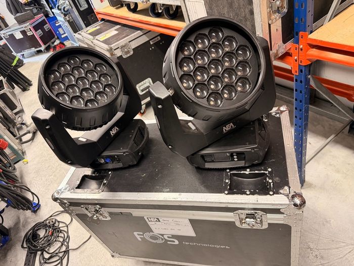 Fos Tech Wash moving heads