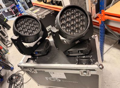 Fos Tech Wash moving heads