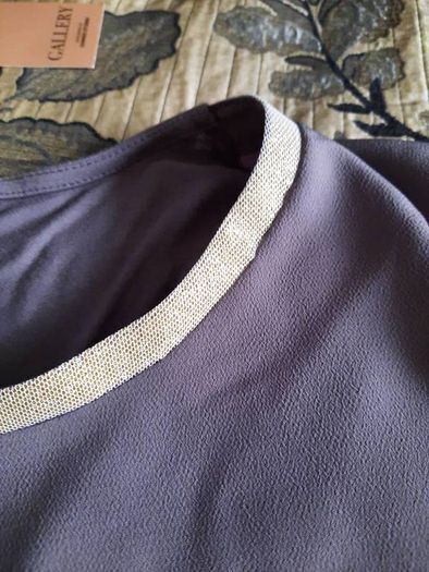 Gallery Taupe Long Sleeve Top, NEW With Tags, UK 18