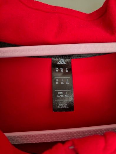 Adidas Munster Rugby Quarter Zip Training Top