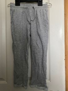 Light grey girl's trouser 116 Mango