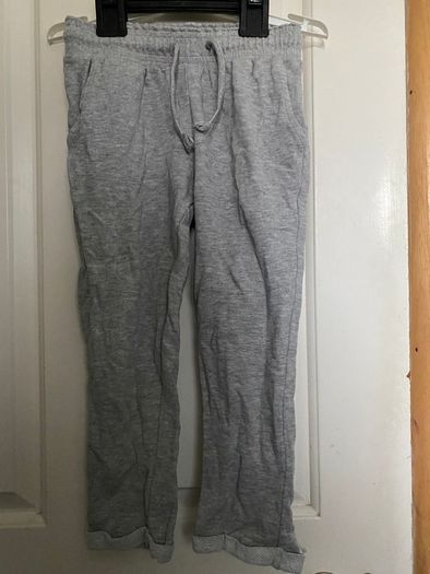 Light grey girl's trouser 116 Mango