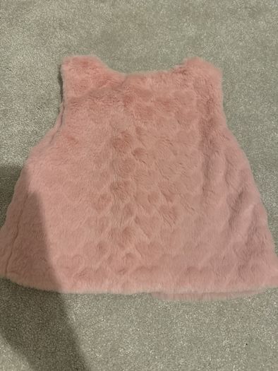 Pink body warmer- new 11-18